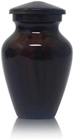 مجموعة من 4 قطع من سمارت تشويس تذكار لحفظ رماد البشر - قراب صغيرة لجنانات تذكارية (بني الكستنس) in Kuwait