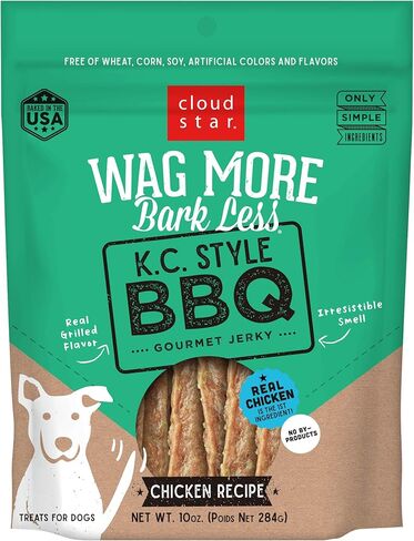 Cloud Star Wag More Bark Less Chicken والبطاطا الحلوة وصفة خالية من الحبوب للكلاب المتشنجة 10 أونصة، الموديل: 693804191113 in Kuwait