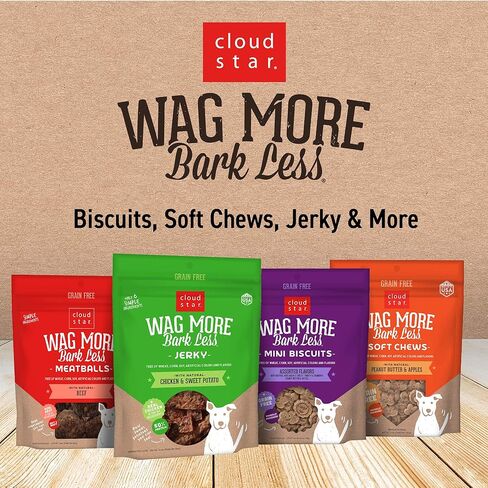 Cloud Star Wag More Bark Less Chicken والبطاطا الحلوة وصفة خالية من الحبوب للكلاب المتشنجة 10 أونصة، الموديل: 693804191113 in Kuwait
