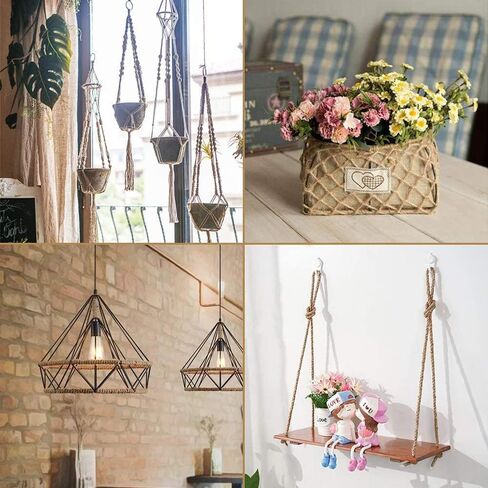 حبل السيزال الطبيعي للقطط لاستبدال شجرة عمود الخدش، حبل القنب لإصلاح الخدش بنفسك، حبل لشجرة القطط والبرج، 164 قدمًا in Kuwait