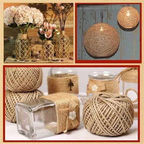 حبل السيزال الطبيعي للقطط لاستبدال شجرة عمود الخدش، حبل القنب لإصلاح الخدش بنفسك، حبل لشجرة القطط والبرج، 164 قدمًا in Kuwait