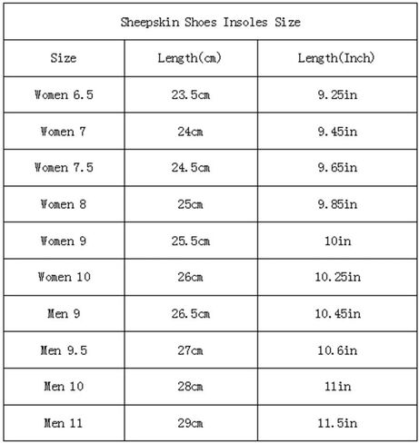 OKAYDA Lambswool Shoes Insoles Washable Genuine Sheepskin Soft Warm Wool Insoles for Shoes, Wellies, Slippers, Boots/Natural White (Men 9.5) in Kuwait