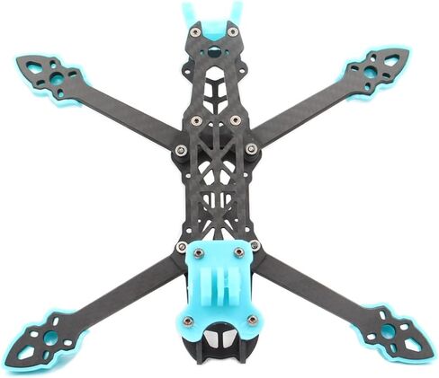 HUIOP Frame, Mark4 5inch FPV Carbon Fiber Frame 225mm Wheelbase 5mm arm Freestyle Long Range Frame for Quadcopter Racing Drone in Saudi Arabia