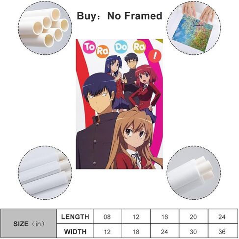 10 أشياء أكرهها فيك، ملصقات ومطبوعات على القماش ملصق فني جداري لديكور الغرفة بدون إطار 12 × 18 بوصة (30 × 45 سم) in Kuwait