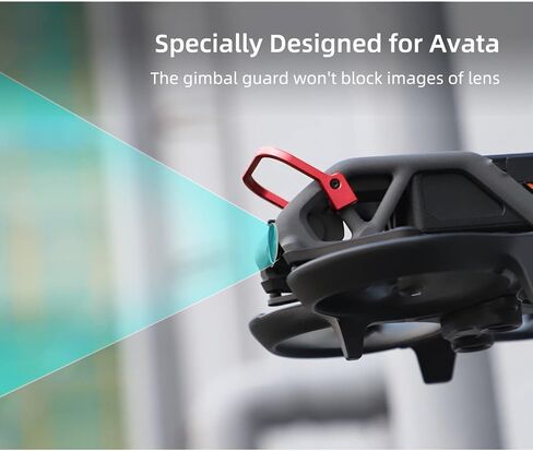 YYFRIEND Aluminum Alloy Full Protection Gimbal Bumper for AVATA (Black) in Saudi Arabia