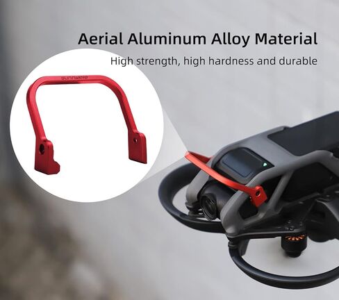 YYFRIEND Aluminum Alloy Full Protection Gimbal Bumper for AVATA (Black) in Saudi Arabia