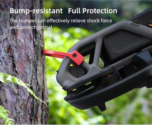YYFRIEND Aluminum Alloy Full Protection Gimbal Bumper for AVATA (Black) in Saudi Arabia