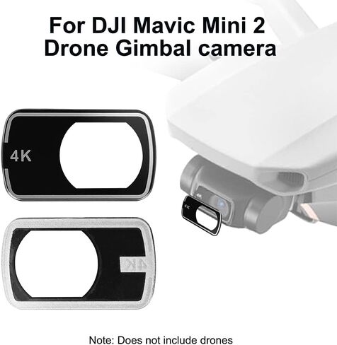 عدسة كاميرا Gimbal BWWNBY سهلة التركيب مضادة للخدش وعدسة كاميرا Gimbal لكاميرا DJI Mavic Mini 2 Drone Gimbal (أسود) in Kuwait