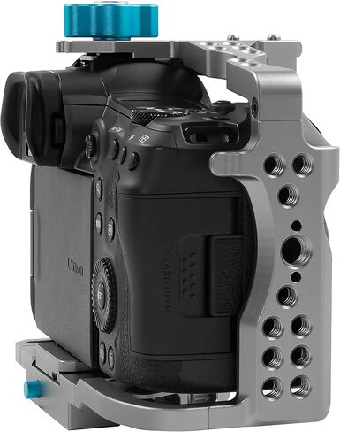 قفص كامل من KONDOR Blue R5/R6/R Arca بدون مقبض علوي متوافق مع Canon | فضاء رمادي in Saudi Arabia