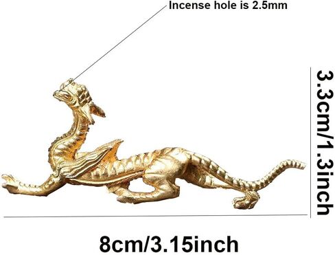 SKMIHJL قطعتان من حامل البخور النحاسي الصغير حامل عصا البخور النحاسي لليوجا والتأمل وديكور المكتب المنزلي (سداسي وأربعة فتحات) in Saudi Arabia