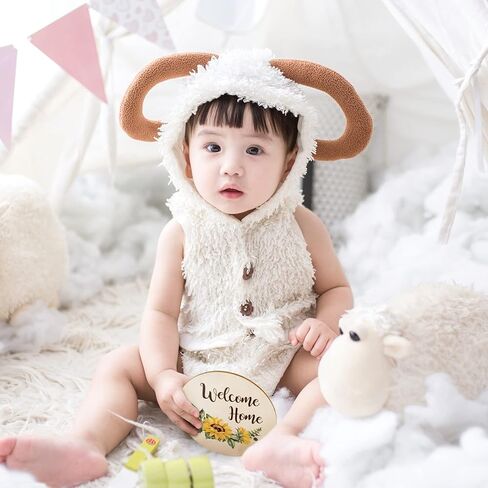 DODAMOUR Baby Monthly Milestone Cards, 10 Wooden Sided Marker Milestone Circles Discs Newborn, Pregnancy Journey Milestone Markers in Kuwait