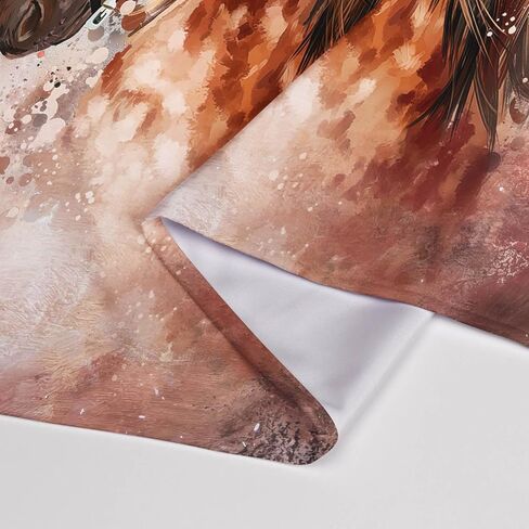 SXCHEN Hippie نسيج الجدار شنقا نسيج لغرفة النوم الحصان البني مع مقاليد 60 "× 80" in Kuwait