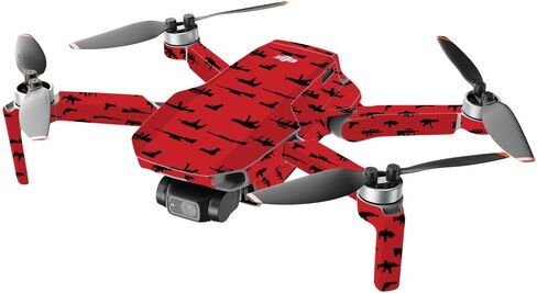 MightySkins Compatible with DJI Mini 2 Portable Drone - Pine Collage | Protective, Durable, and Unique Vinyl Decal wrap Cover | Easy to Apply, Remove, and Change Styles | Made in The USA in Saudi Arabia