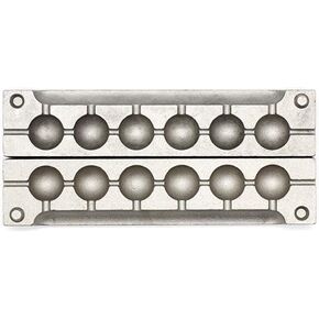 Adygil Round Sinker Mold with 6 Cavities and 2-Ounce,Without Handle in Saudi Arabia