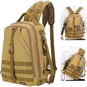 حقيبة ظهر لصيد الأسماك من تومشو، حقيبة تخزين خفيفة الوزن مقاومة للماء لصيد الأسماك in Kuwait