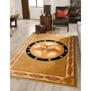 Rugs.com Pioneer Collection Rug – 2' x 3' Blue Medium-Pile Rug Perfect for Living Rooms, Large Dining Rooms, Open Floorplans