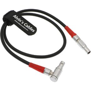 Alvin's Cables 4 Pin Male to 4pin Male Cable for Arri LBUS FIZ MDR Focus Right Angle to Straight in Kuwait