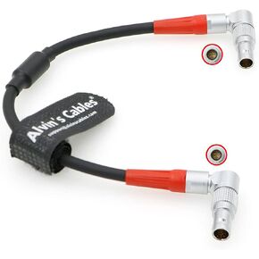 كابلات ألفين 4 دبوس ذكر إلى 4pin كابل ذكر لـ Arri LBUS FIZ MDR التركيز الزاوية اليمنى إلى المستقيم in Kuwait