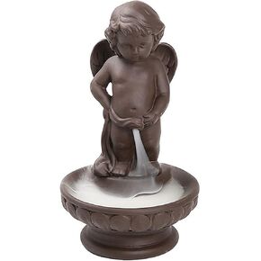 تخيل حلم صدق Angel Incense Smoke Flow Backflow حامل مبخرة سيراميك، بورسلين، مصنوع يدويًا، للمنزل والمكتب ومتين in Kuwait