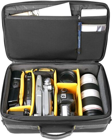 VANGUARD VEO BIB Divider S40 حقيبة حماية/إدراج قابلة للتخصيص لكاميرا SLR DSLR والعدسات والملحقات in Saudi Arabia