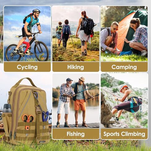 حقيبة ظهر لصيد الأسماك من تومشو، حقيبة تخزين خفيفة الوزن مقاومة للماء لصيد الأسماك in Kuwait