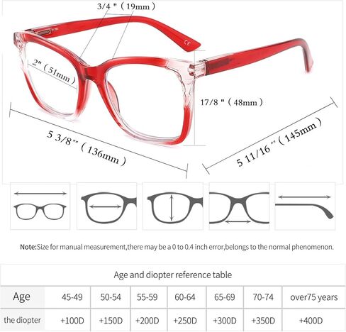 IVNUOYI 4 Pack Reading Glasses for Women Men,Blue Light Blocking Readers,Butterfly Frame Eyeglasses with Spring Hinges +1.75 in Kuwait