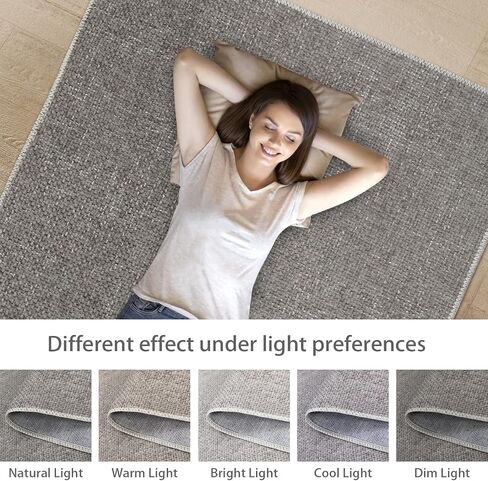 Hallway Runner Rug Modern Solid Textured Runner Rug Entryway Rug, Washable Stain Resistant Non-Slip Contemporary Bedroom Rug Runner Entrance Carpet for Laundry Kitchen, Cream, 2' x 6' in Kuwait