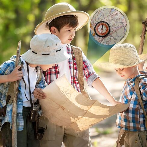 بوصلة التوجيه والمشي لمسافات طويلة، بوصلة ملاحة للبقاء على قيد الحياة، بوصلة كشافة متقدمة للتخييم، بوصلة كشافة احترافية متعددة الوظائف للأطفال، قراءة الخرائط، حقيبة الظهر، أفضل هدايا البقاء على قيد الحياة in Kuwait