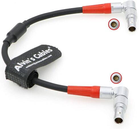 كابلات ألفين 4 دبوس ذكر إلى 4pin كابل ذكر لـ Arri LBUS FIZ MDR التركيز الزاوية اليمنى إلى المستقيم in Kuwait