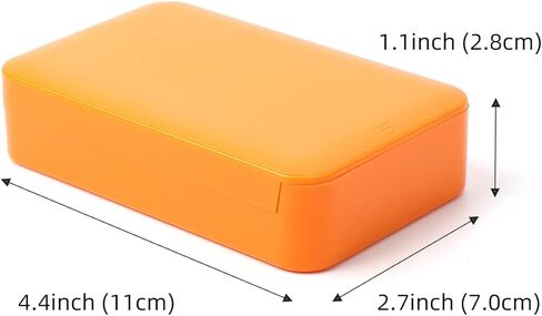 منظم حبوب دواء مقاوم للضوء، صندوق حبوب دواء كبير جدًا للسفر لمدة 6 ايام مع تصميم لحماية الخصوصية، حافظات حبوب خالية من البيسفينول ايه للفيتامينات وزيوت السمك والادوية والمكملات الغذائية in Kuwait