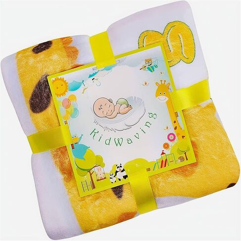 Ayushka Baby Milestone Blanket - Large 60"x40" Memory Blanket w/Growth Tracker, Soft Fleece First Year for Girl, Boy, Monthly Nursery Swaddling Blankets for Newborn Beautiful & Durable Shower Gift in Saudi Arabia