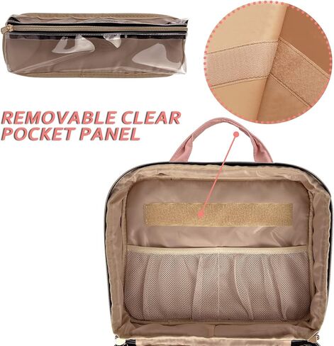 منظم زجاجات حبوب الدواء للسفر من CHELVVG، منظم وتخزين الأدوية، حقيبة طبية منزلية للحبوب والوصفات الطبية والفيتامينات وزيت السمك، أفضل هدية لعيد الميلاد ورأس السنة الجديدة (كبير، أسود) in Kuwait