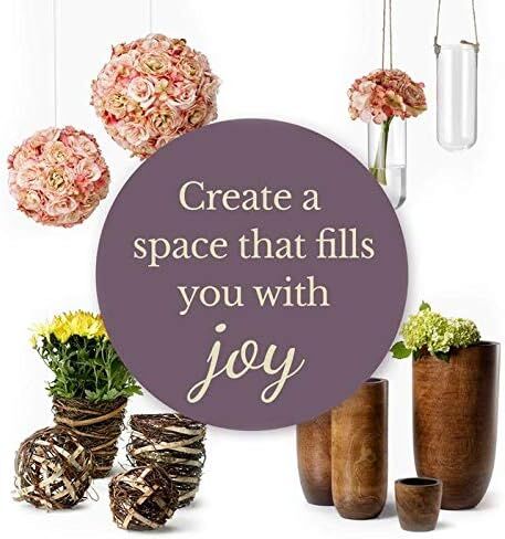 Serene Spaces Living Silver Diamond Mercury Cylinder ، المقاس: 12.7 سم قطر × 12.7 سم ارتفاع in Kuwait