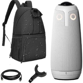 Koozam Owl Labs 360 Meeting Owl 3 Camera Pro Premium Pack - كاميرا مؤتمرات فيديو ذكية 360 درجة 1080 بكسل، ميكروفون تلقائي، مكبر صوت، تركيز ذكي وتكبير/تصغير (يشمل الملحقات والضمان) متجدد in Kuwait