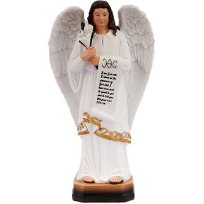 St. Gabriel The Archangel Catholic Religious Gifts Resin Colored 5 Inch Small Statue Figurine in Kuwait