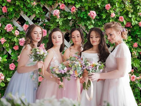 AIIKES 7x5FT Flowers Backdrop for Photography Spring Floral Photo Backdrop Green Leaf Fence Backdrops Birthday Party Decoration Wedding Bridal Shower Backdrop Photo Studio Props 11-453 in Saudi Arabia