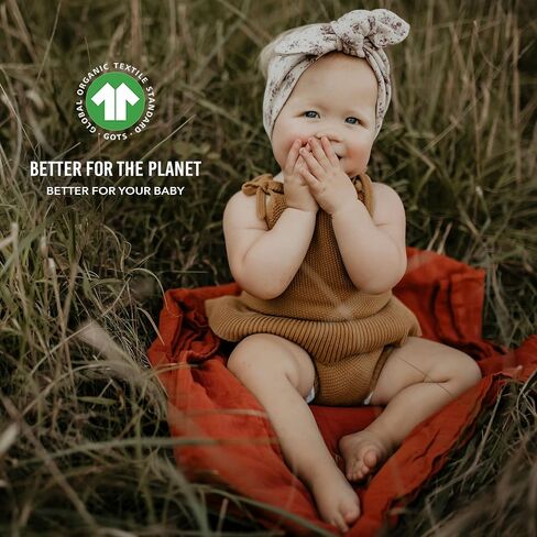 Kishu Baby Indi GOTS Certified 100% Organic Muslin Swaddle Blanket Gift Set in Solid Colors – Fairtrade Certified & Stonewashed for Extra Softness – 47 in x 47 in (Peach, Antique Pink, Lavender) in Kuwait