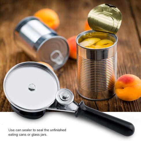 Manual Can Sealer,Beer Can Sealer,Can Seamer Stainless Steel Manual Can Round Sealer for Kitchen Glass Jars Press Sealing Hand Tool in Saudi Arabia