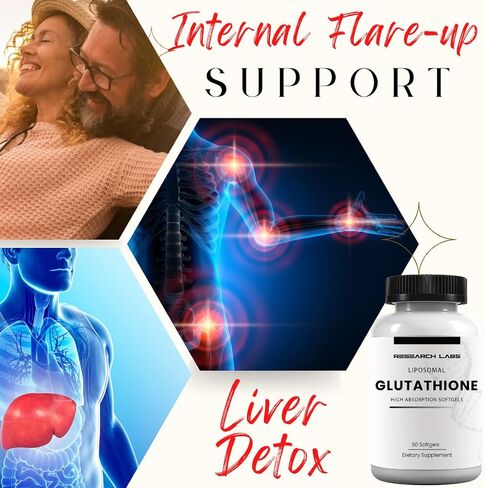 مكمل الجلوتاثيون الشحمي من Research Labs مع Gluta-IV™، امتصاص معزز 100 مرة على مسحوق الجلوتاثيون. 2 فر 1 إعلان، 120 كبسولة هلامية شحمية إجمالية in Kuwait