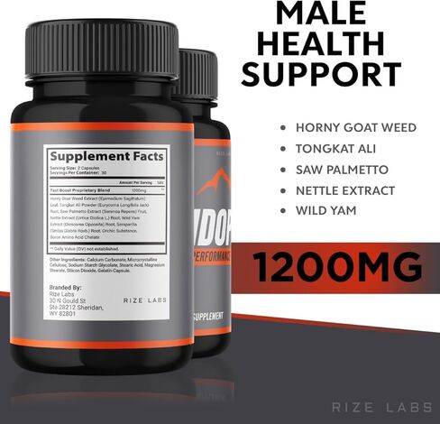 حبوب إندوبيك الذكور، حبوب إندوبيك لأداء الذروة، مكمل إندو بيك، أقصى دعم للقوة، مكمل نباتي فائق النقاء وغير معدل وراثيًا، تركيبة متقدمة إندوبيك بيلز (60 كبسولة) in Kuwait