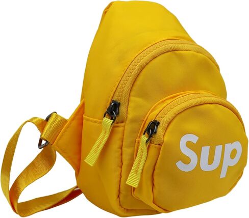 حقيبة كروس صغيرة من WEIYON BABOMAREON للأولاد والبنات بسحاب وحقيبة صدر صغيرة in Kuwait