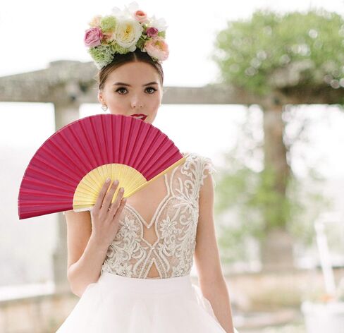 Fabric Handheld Folding Hand Fan with a Tassel Grade A Bamboo Ribs for Women Girls Summer Party Event Favor Birthday Wedding Souvenir Gift (Moss/Olive Green) in Saudi Arabia