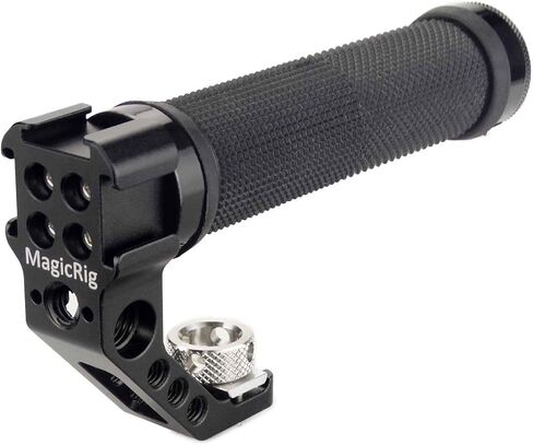 مقبض جانبي من MAGICRIG بمقبض علوي مع 3 حوامل للأحذية الباردة من أجل فتحات تحديد موقع ARRI ولقفص الكاميرا A7RIII A7III A7SIII R5 R6 in Kuwait