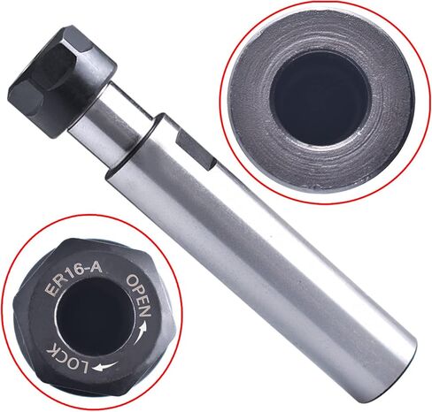 Kimllier C1-ER16A-100L حامل أدوات عرقوب مستقيم كوليت تشاك آلة الحفر كوليت مناسب لأداة مخرطة الطحن باستخدام الحاسب الآلي وآلة النقش in Saudi Arabia
