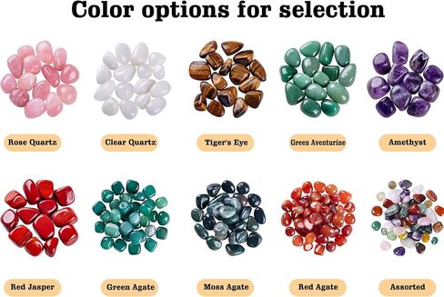 0.5 رطل من أحجار الكوارتز الشفافة والبلورات والصخور السائبة - أحجار كريمة وبلورات غير منتظمة مصقولة طبيعية لشفاء شقرا الويكا وموازنة الطاقة in Kuwait