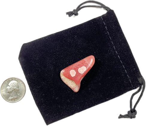 غلدناجتمانر أصلي رودوكروزيت (الأرجنتينتين) مع حقيبة مخملية - كريستال شفاء طبيعي in Kuwait