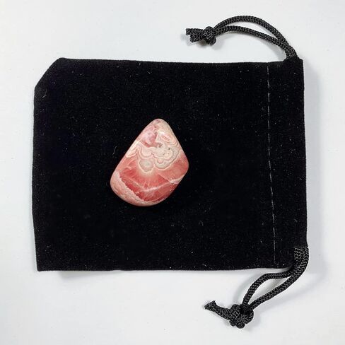 غلدناجتمانر أصلي رودوكروزيت (الأرجنتينتين) مع حقيبة مخملية - كريستال شفاء طبيعي in Kuwait