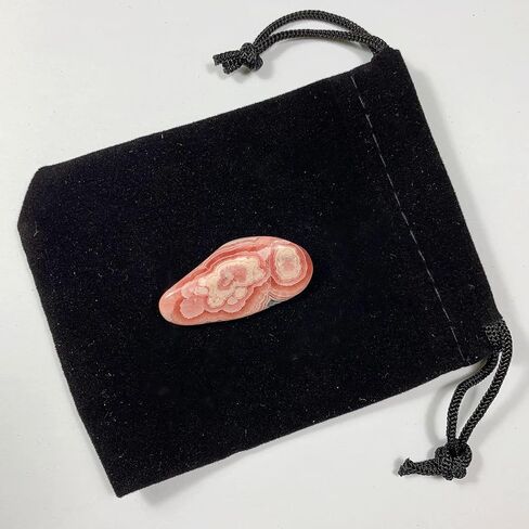 غلدناجتمانر أصلي رودوكروزيت (الأرجنتينتين) مع حقيبة مخملية - كريستال شفاء طبيعي in Kuwait