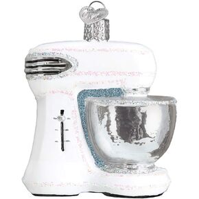 Old World Christmas White Mixer Ornament, Multi in Kuwait
