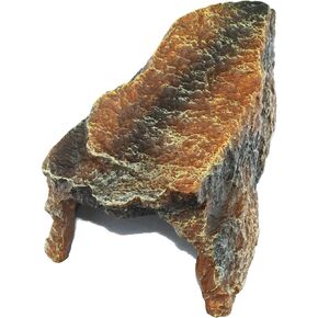JMESTOHP Reptile Hide and Caves Resin Reptile Rock Hideout Natural Reptile Habitat Cave for Turtles Bearded Dragon Tortoise Small Lizards Fish Amphibians in Saudi Arabia